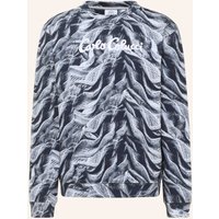 carlo colucci Carlo Colucci Sweatshirt - Artificial Knit Dotti schwarz