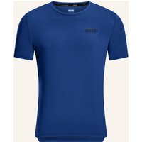 CEP Cep Laufshirt The Run Short Sleeve blau