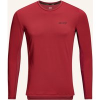 CEP Cep Laufshirt The Run Long Sleeve rot