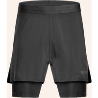CEP Cep 2-In-1 Laufshorts The Run Mit Kompression schwarz