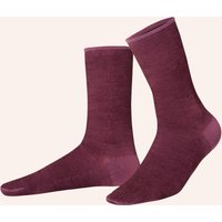 ITEM m6 Item m6 Socken Sneaker Merino Concious rot