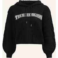 True Religion True Religion Hoodie Embroidery schwarz