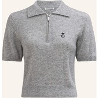 True Religion True Religion Strick-Poloshirt Amara grau