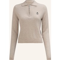 True Religion True Religion Strick-Poloshirt Amara beige