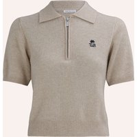 True Religion True Religion Strick-Poloshirt Amara beige