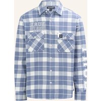 BLAU / BEIGE