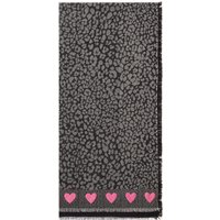 Codello Jacquard-Schal schwarz