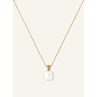 MISSOMA Ketten Square Pearl Baya Pendant Necklace By Glambou gold