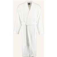 Cawö Home Herren Bademantel Kimono 828 - Farbe: weiß - 67 - XL
