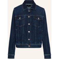 7 For All Mankind 7 For All Mankind Adi Trucker Jeansjacke blau