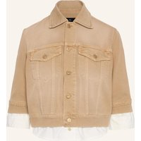 7 For All Mankind 7 For All Mankind Double Layer Jacket beige