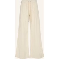 7 For All Mankind Pants Utility Pull On Wide Leg Wide Leg Fit weiss