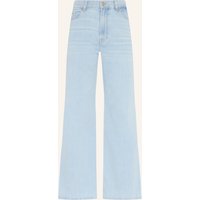 7 For All Mankind 7 For All Mankind Jeans Lotta Cropped Wide Leg Fit blau