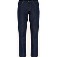 7 For All Mankind 7 For All Mankind Jeans The Straight Station Straight Fit Mit Leinen blau