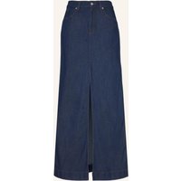 7 For All Mankind 7 For All Mankind Skirt Long blau