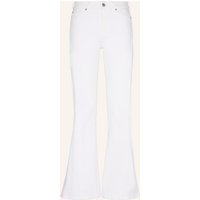 7 For All Mankind Jeans Dojo Tailorless Flare Fit weiss