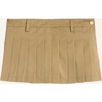 7 For All Mankind 7 For All Mankind Skirt Pleated Midi beige
