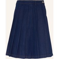 7 For All Mankind 7 For All Mankind Skirt Pleated Midi blau