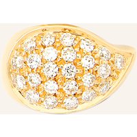 TAMARA COMOLLI Tamara Comolli Charm Signature Drop Clasp Diamond Pavé Aus 18 Karat Gelbgold Mit Diamant Pavé gold