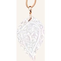 TAMARA COMOLLI Tamara Comolli Anhänger Pendant India Large Mother Of Pearl White Aus 18 Karat Roségold Und Perlmutt rosegold