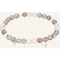 TAMARA COMOLLI Tamara Comolli Armband Bracelet India 'Cashmere' Drop Medium Aus 18 Karat Weißgold Und Mondsteinen silber