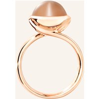 TAMARA COMOLLI Tamara Comolli Ring Ring Bouton Large Moonstone Brown Aus 18k Roségold Mit Brauner Mondstein rosegold