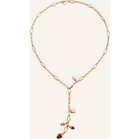 TAMARA COMOLLI Tamara Comolli Halskette Necklace Mikado Delicate 51 Cm 'Wildberry' With Diamond Pavé 18k Roségold rosegold