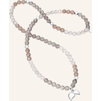TAMARA COMOLLI Tamara Comolli Armband Bracelet India 'Cashmere' Medium Aus 18 Karat Weißgold Und Mondsteinen silber