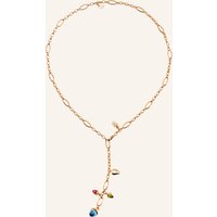 TAMARA COMOLLI Tamara Comolli Halskette Necklace Mikado Delicate 51 Cm 'Candy' With Diamond Pavé Candy Mit Diamant Pavé rosegold
