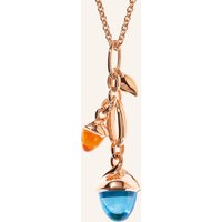 TAMARA COMOLLI Tamara Comolli Ohrhänger Ohrhänger Mikado Dangling 2 Acorns - 'Candy' 18k Roségold rosegold