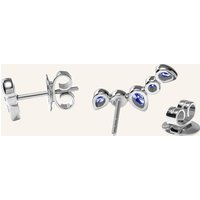 TAMARA COMOLLI Tamara Comolli Ohrstecker Ohrstecker Gypsy Crawler 'Ocean' 18k Weißgold silber