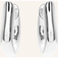 TAMARA COMOLLI Tamara Comolli Ohrstecker Signature Ohrstecker Hoop Medium 18k Weißgold silber