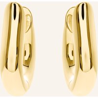 TAMARA COMOLLI Tamara Comolli Ohrstecker Signature Ohrstecker Hoop Medium 18k Gelbgold gold