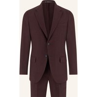 BOGGI MILANO Anzug Regular Fit rot
