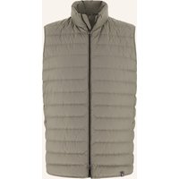 BOGGI MILANO Daunenweste Aus Cashmere braun