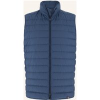 BOGGI MILANO Daunenweste Aus Cashmere blau