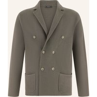 BOGGI MILANO Stricksakko braun