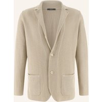 BOGGI MILANO Stricksakko braun