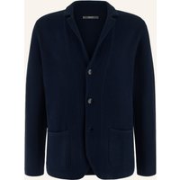 BOGGI MILANO Stricksakko blau