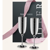 ROBBE & BERKING Robbe & Berking Champagner-Geschenkset Martelé silber