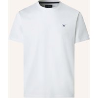 Hackett London T-Shirt Ss Logo Tee weiss