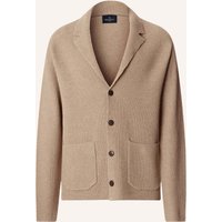 Hackett London Hackett London Strickjacken Cardigan Soft Knit Blazer beige