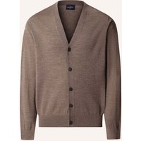 Hackett London Hackett London Strickjacken Cardigan Ess Merino Cardigan beige