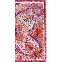 Roeckl Roeckl Seidentuch Vibrant Paisley rot