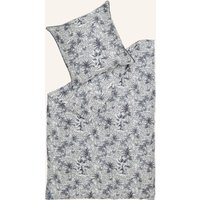 Sportalm Sportalm Satin Bettwäsche Palms blau