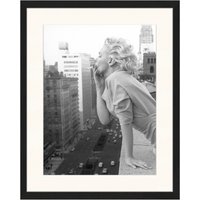 Liv Corday Liv Corday Wandbild Marilyn Im 'Ambassador Hotel' In New York Mit Rahmen schwarz