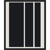 ANY IMAGE Any Image Wandbild Feine Linien Mit Rahmen schwarz