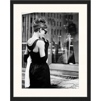 Liv Corday Liv Corday Wandbild Frühstück Bei Tiffany Mit Rahmen schwarz