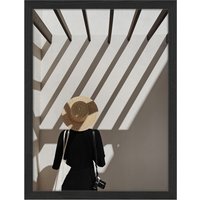 Liv Corday Liv Corday Wandbild Touristenmodus Mit Rahmen schwarz