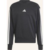 Adidas Essentials 3-Streifen French Terry Sweatshirt schwarz